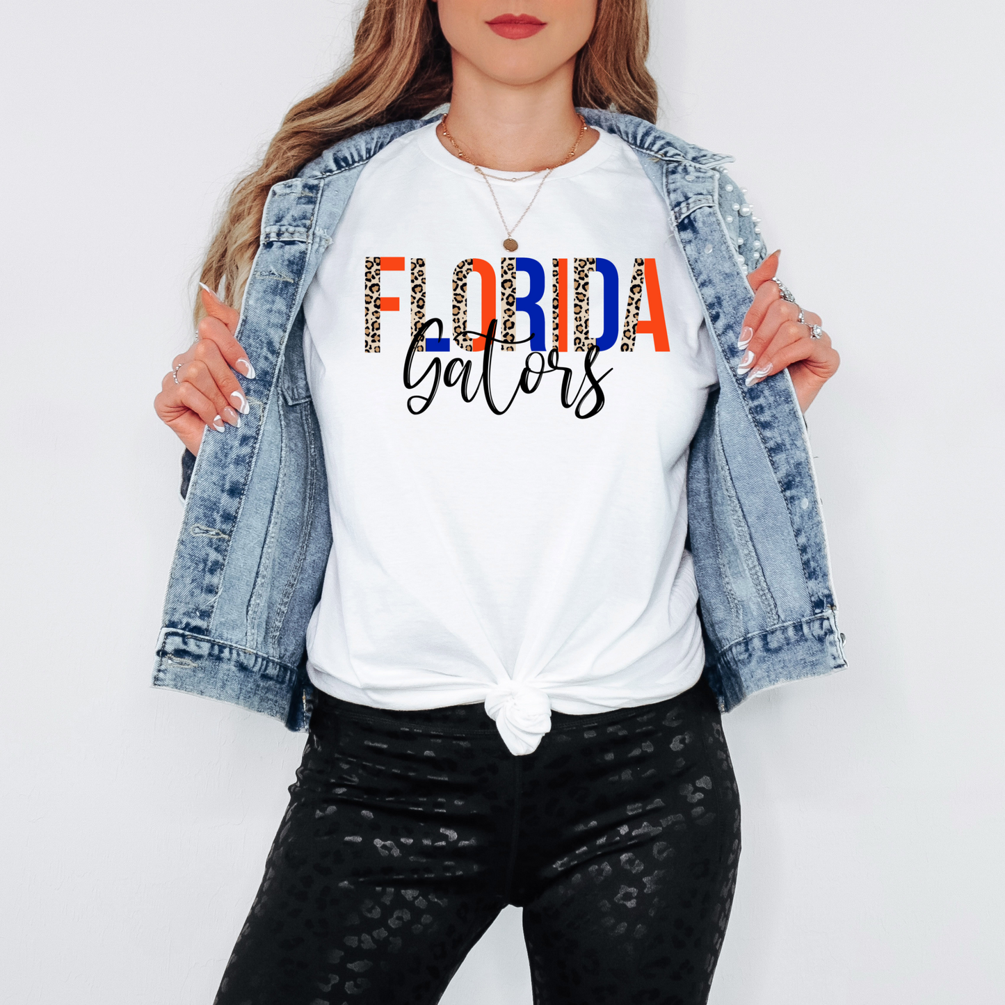 Florida Gators Leopard Print T-Shirt