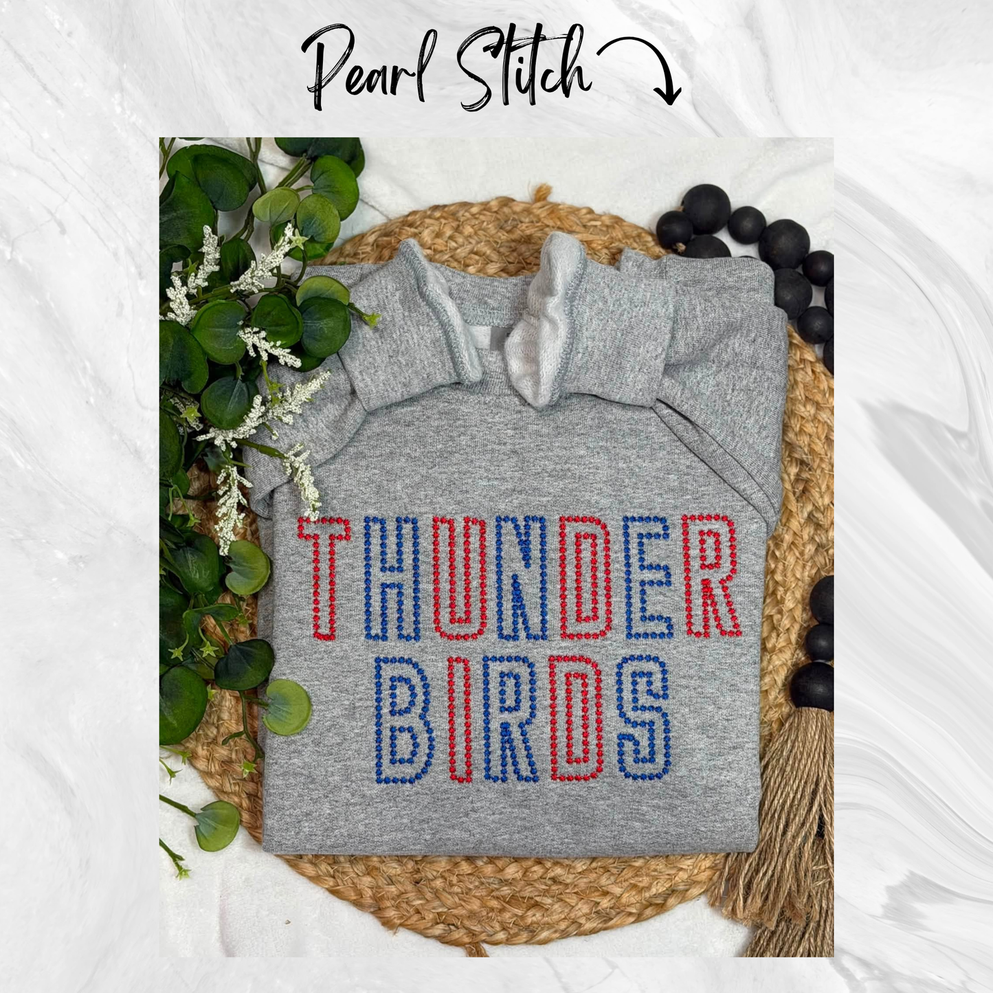 Mascot/School Embroidered Sweatshirts