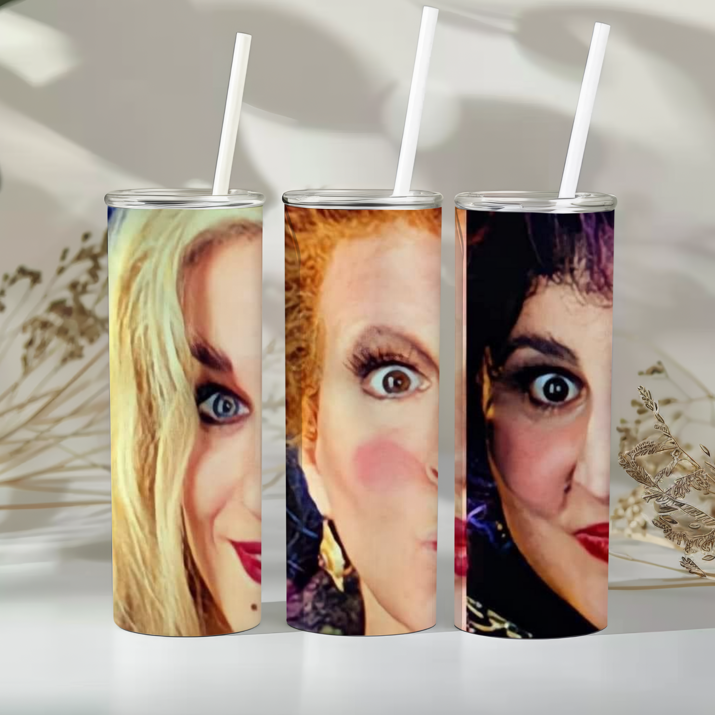 Hocus Pocus 20 oz Tumbler – Sanderson Sisters Halloween Cup