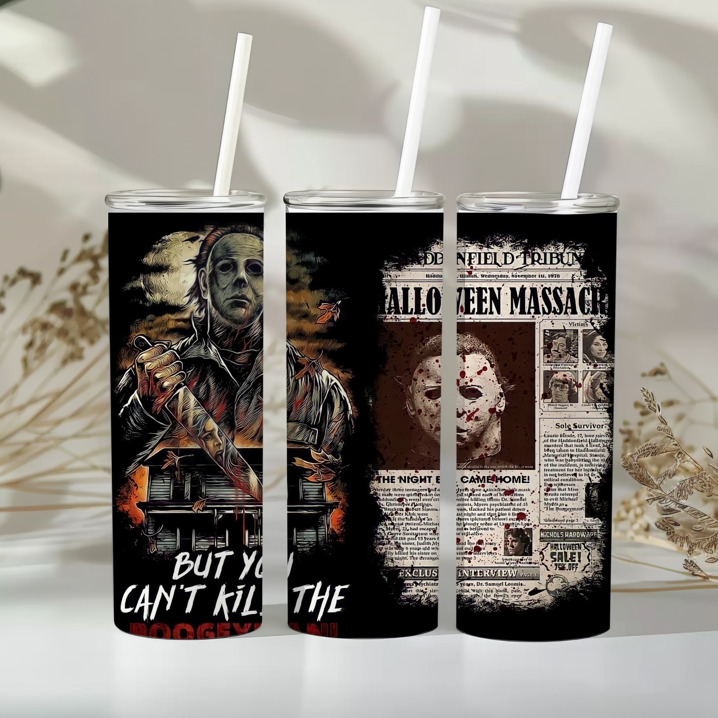 Michael Myers Halloween 20 oz Tumbler