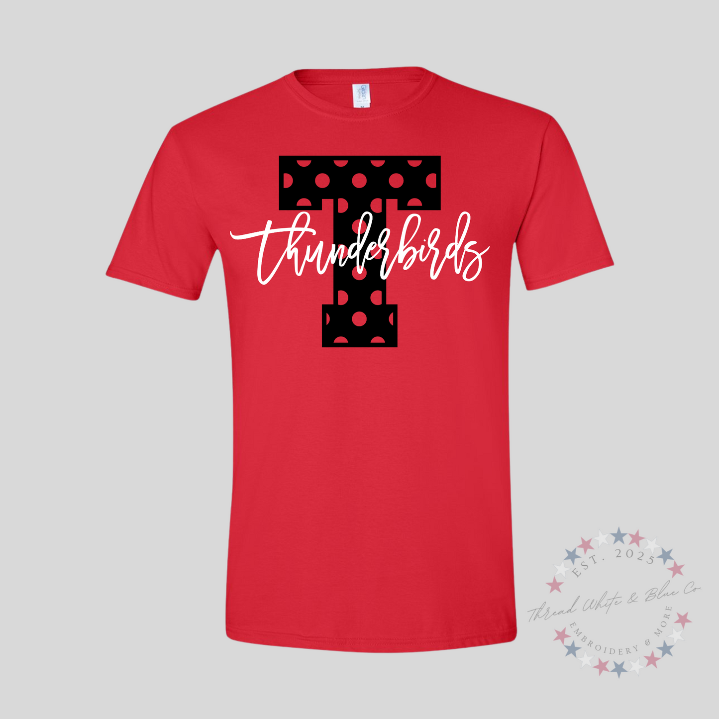 Tyndall Academy Thunderbirds T-Shirt – School Spirit Starts Here