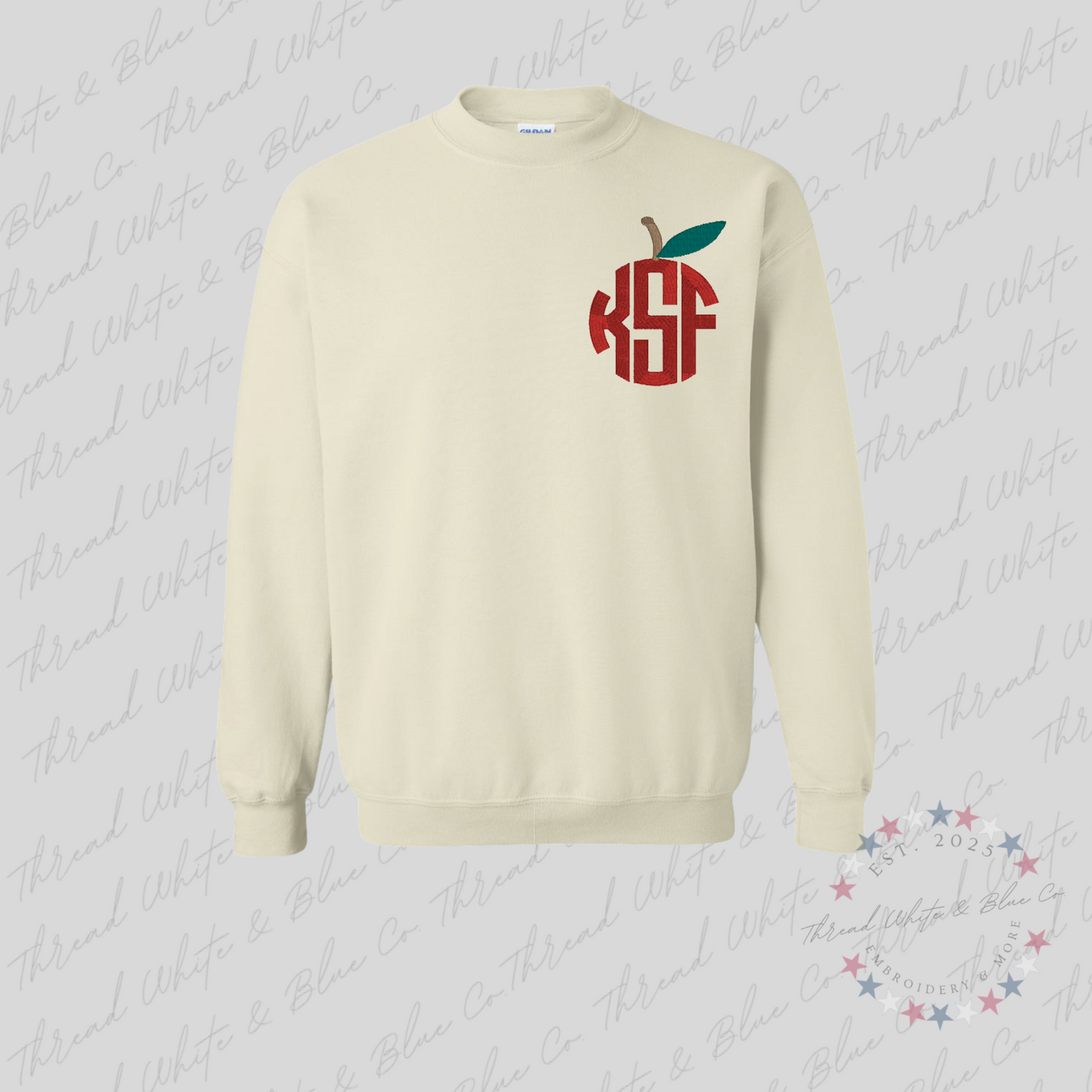 Personalized Teacher Crewneck Sweatshirt