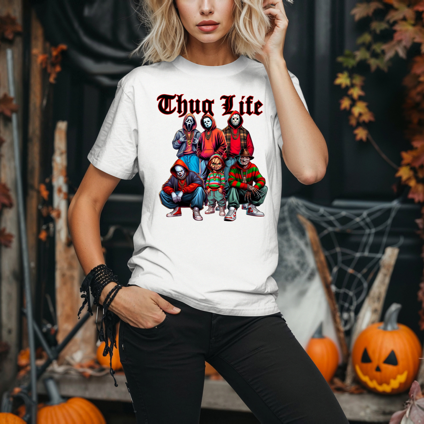 Thug Life Halloween T-Shirt (unisex)