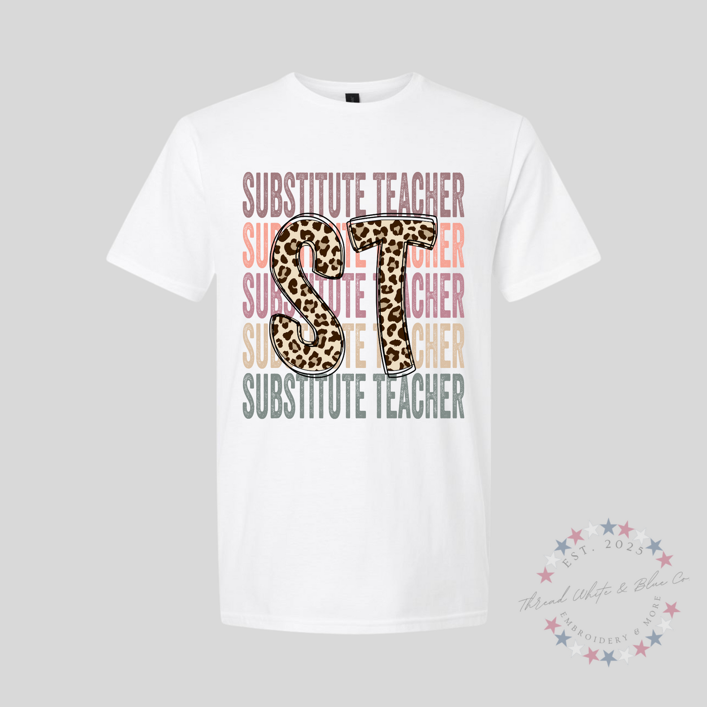 Substitute Teacher T-Shirt – Proud, Prepared & Making a Difference