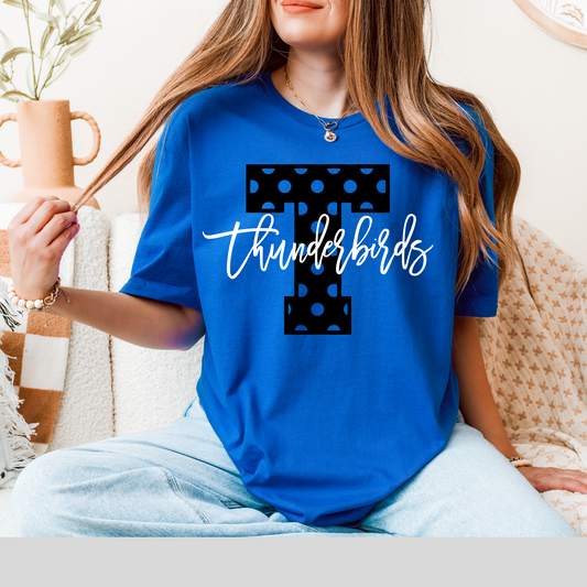 Tyndall Academy Thunderbirds T-Shirt – School Spirit Starts Here