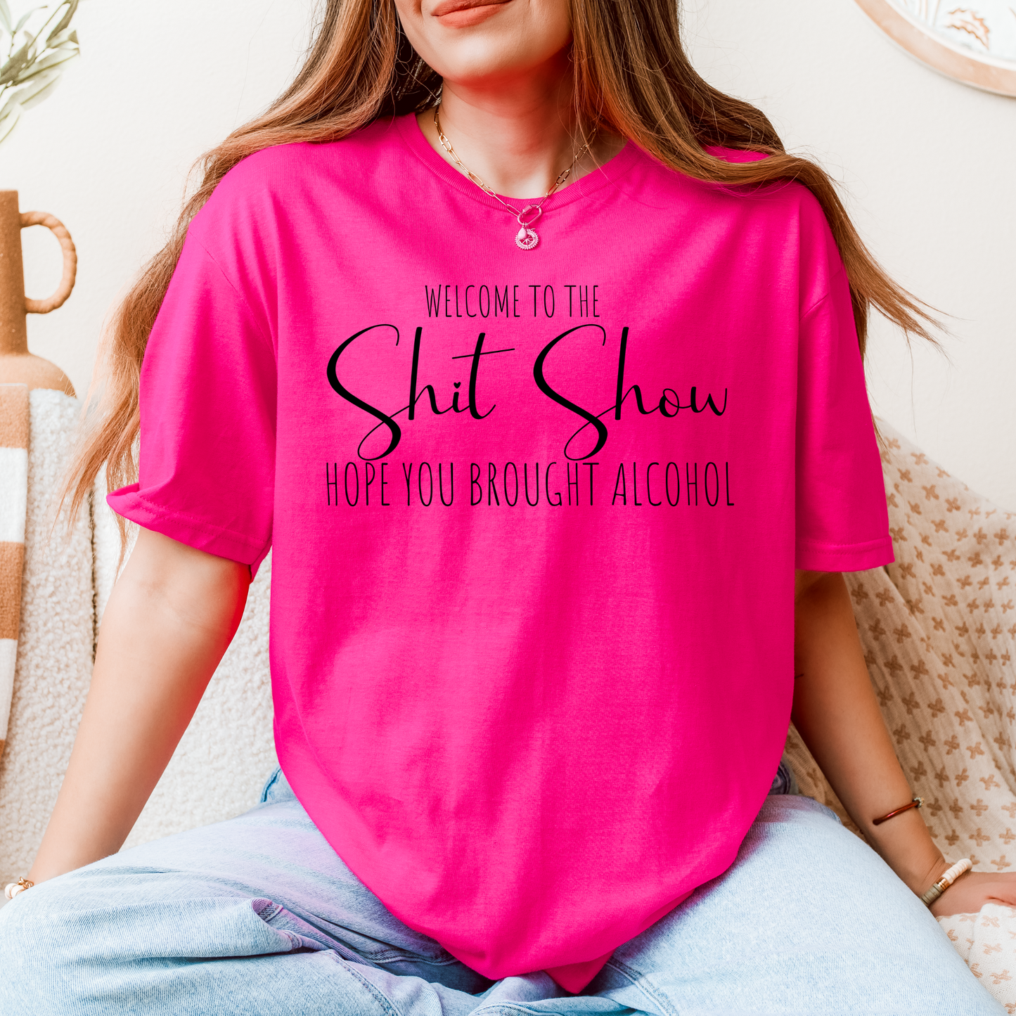 Welcome to the Sh*t Show T-Shirt – Funny Adult Humor Graphic Tee