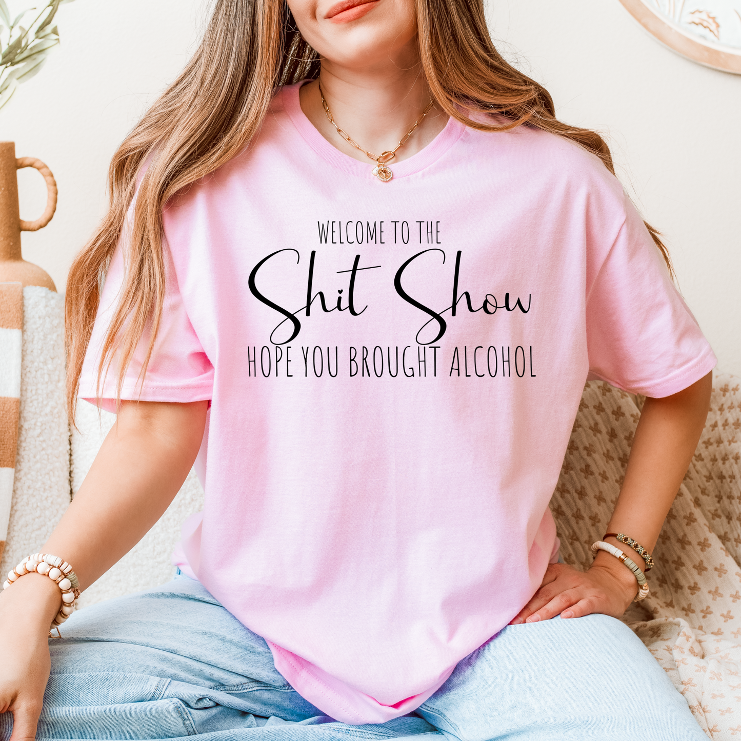 Welcome to the Sh*t Show T-Shirt – Funny Adult Humor Graphic Tee