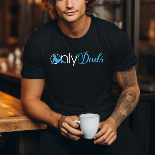Funny “OnlyDads” Men’s T-Shirt – Hilarious Dad Life Shirt for Fathers