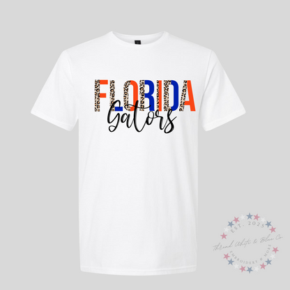 Florida Gators Leopard Print T-Shirt