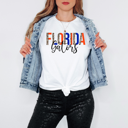 Florida Gators Leopard Print T-Shirt