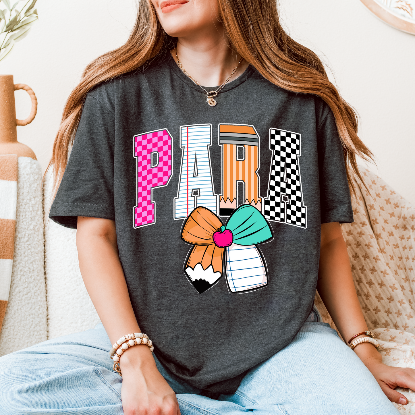 Preppy Para T-Shirt – Cute, Stylish, and Full of Heart