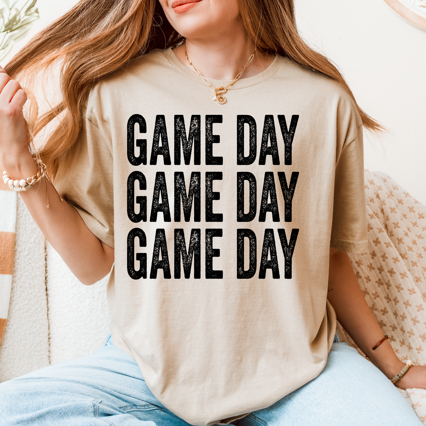Game Day T-Shirt – Multiple Football Team Colors | Unisex Football Shirt | College & NFL Game Day Apparel