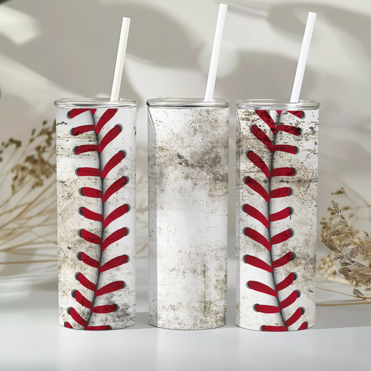 Baseball 20 oz Tumbler – Sports-Inspired Stainless Steel Insulated Cup