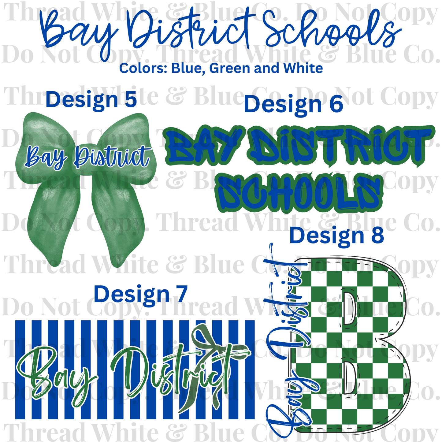 Bay District Schools Dri-Fit Tees