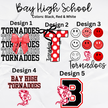 Bay High School Dri-Fit Tees