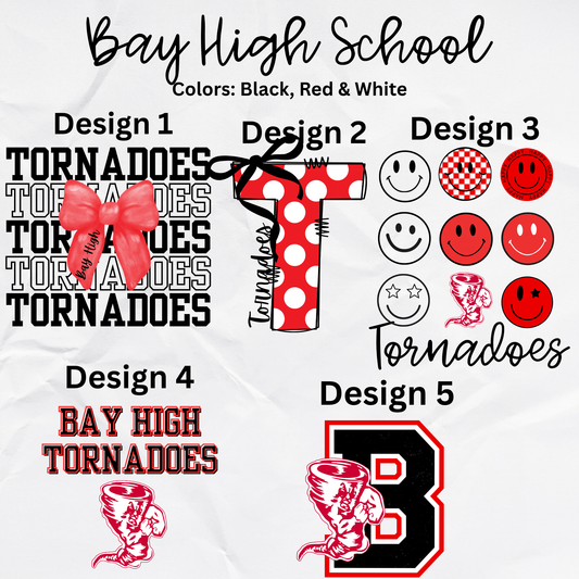 Bay High School Dri-Fit Tees