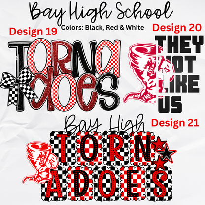 Bay High School Dri-Fit Tees