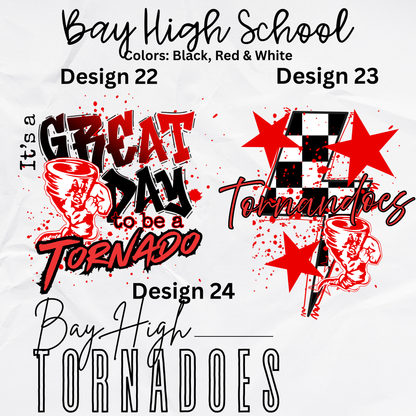 Bay High School Dri-Fit Tees