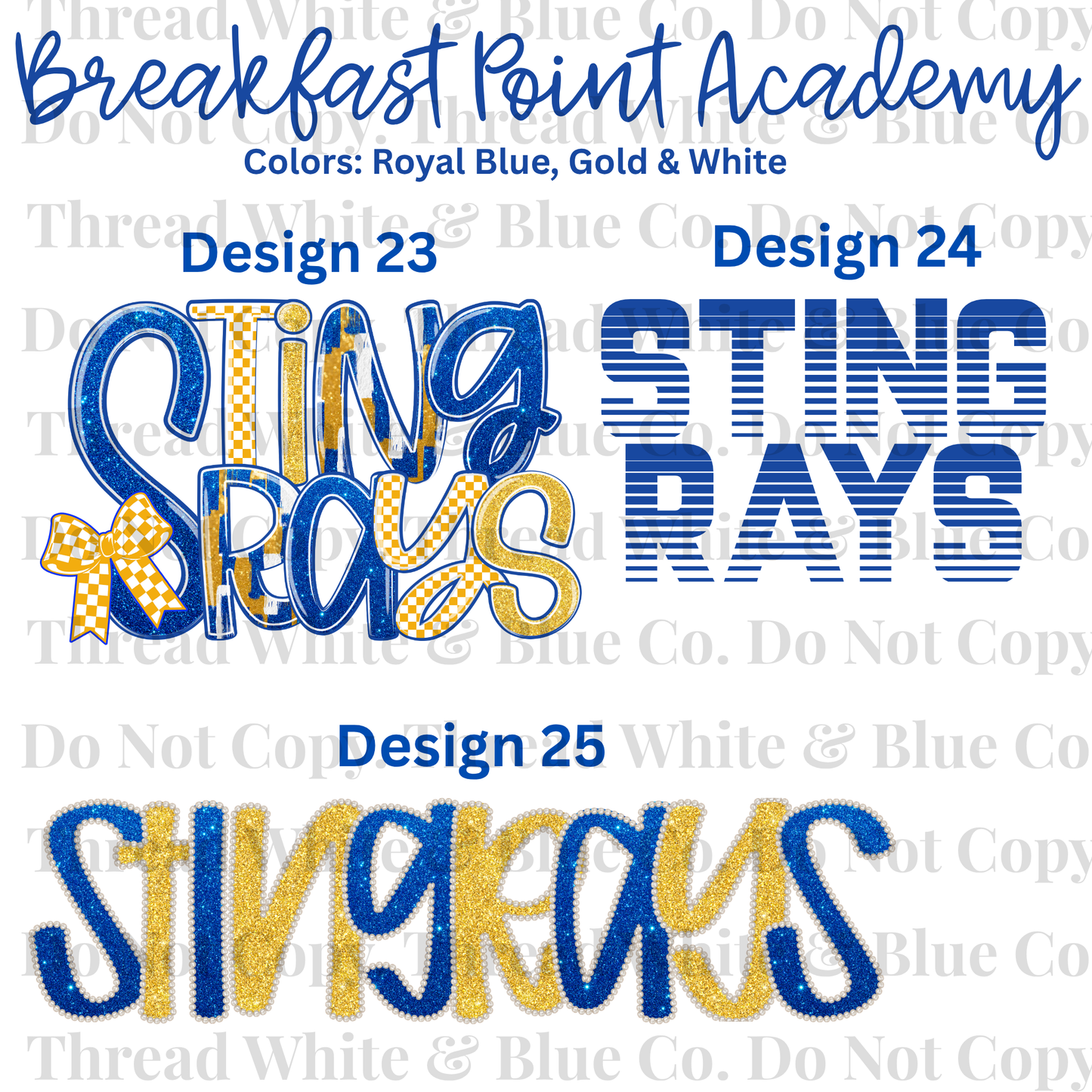Breakfast Point Academy Tees