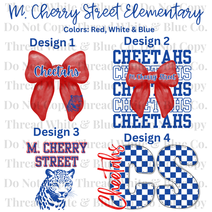 M. Cherry Street Elementary Dri-Fit Tees