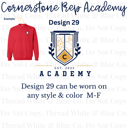 Cornerstone Prep Academy Tees