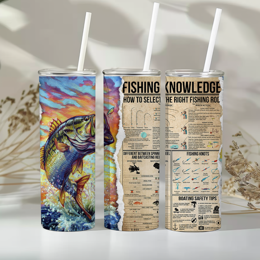 20 oz Fishing Tumbler