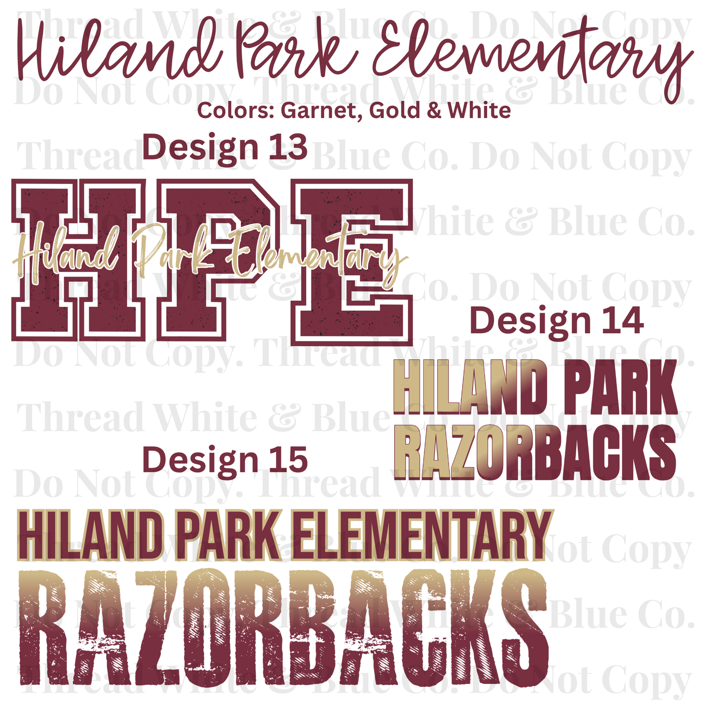 Hiland Park Elementary Sweatshirt & Hoodies