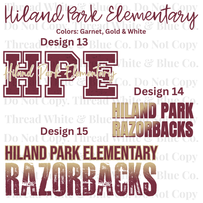 Hiland Park Elementary Sweatshirt & Hoodies