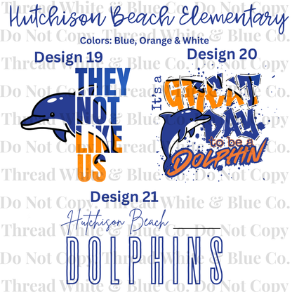Hutchison Beach Elementary Dri-Fit Tees