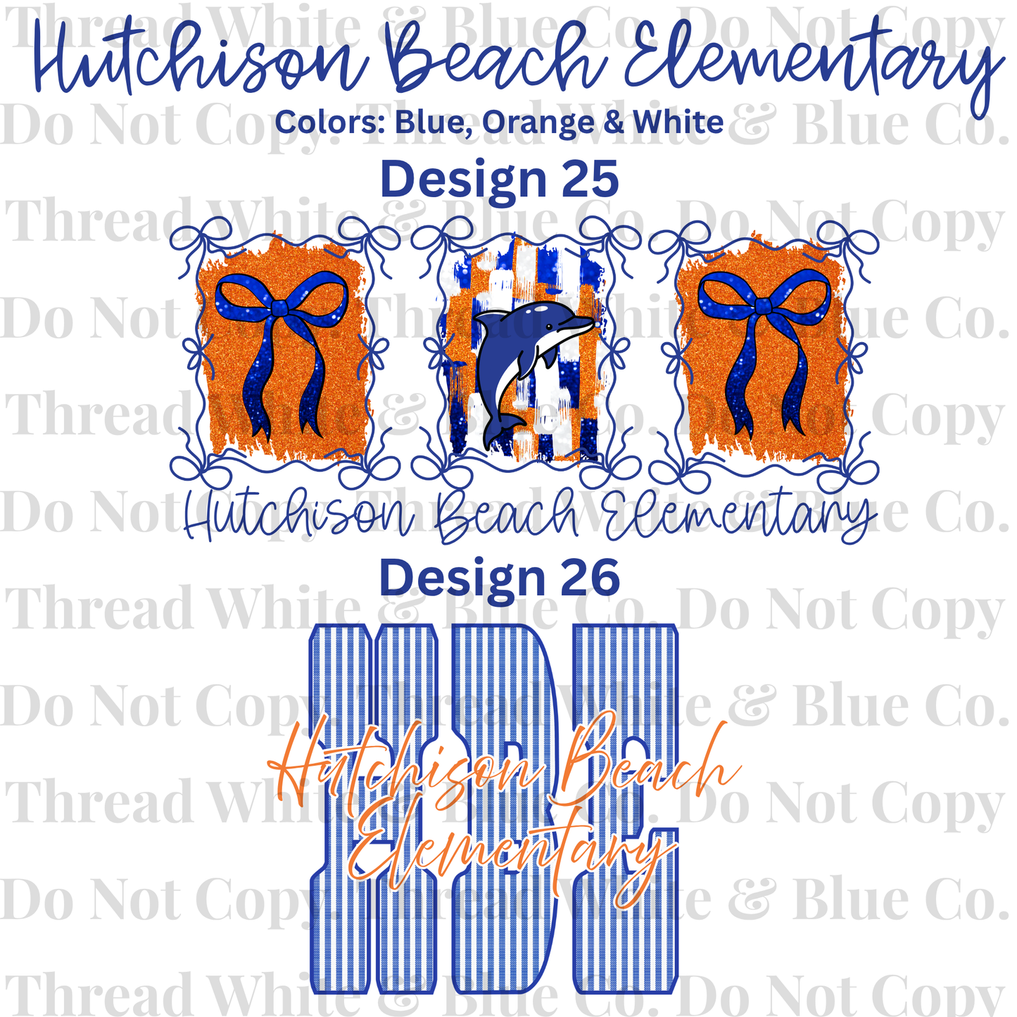 Hutchison Beach Elementary Dri-Fit Tees
