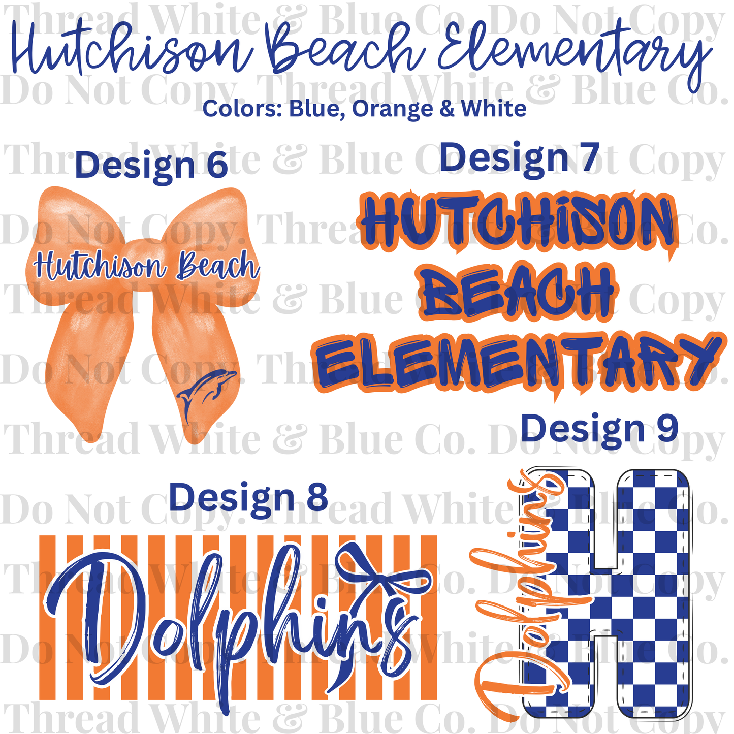 Hutchison Beach Elementary Dri-Fit Tees
