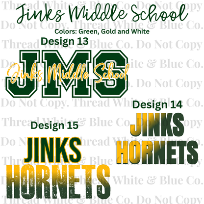 Jinks Middle School Tees