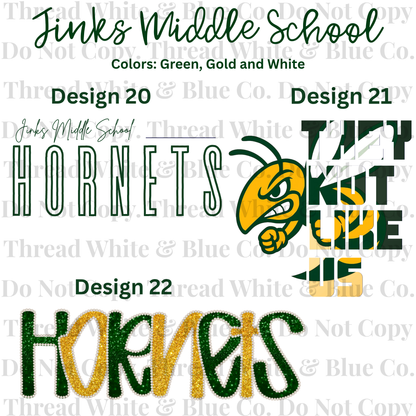 Jinks Middle School Tees