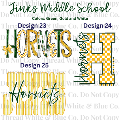 Jinks Middle School Tees