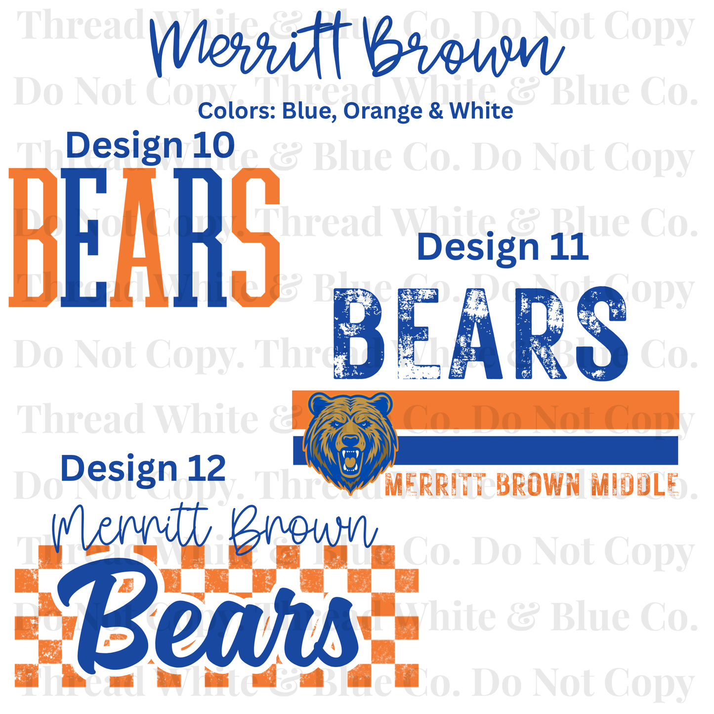Merritt Brown Middle School Sweatshirt & Hoodies