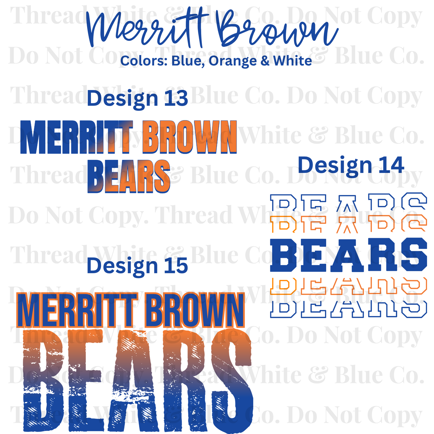 Merritt Brown Middle School Sweatshirt & Hoodies