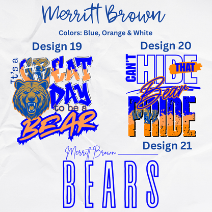 Merritt Brown Tees