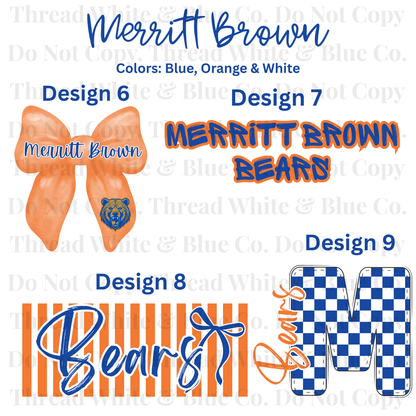 Merritt Brown Middle School Sweatshirt & Hoodies