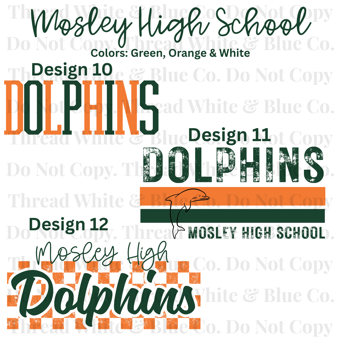 Mosley High School Tees