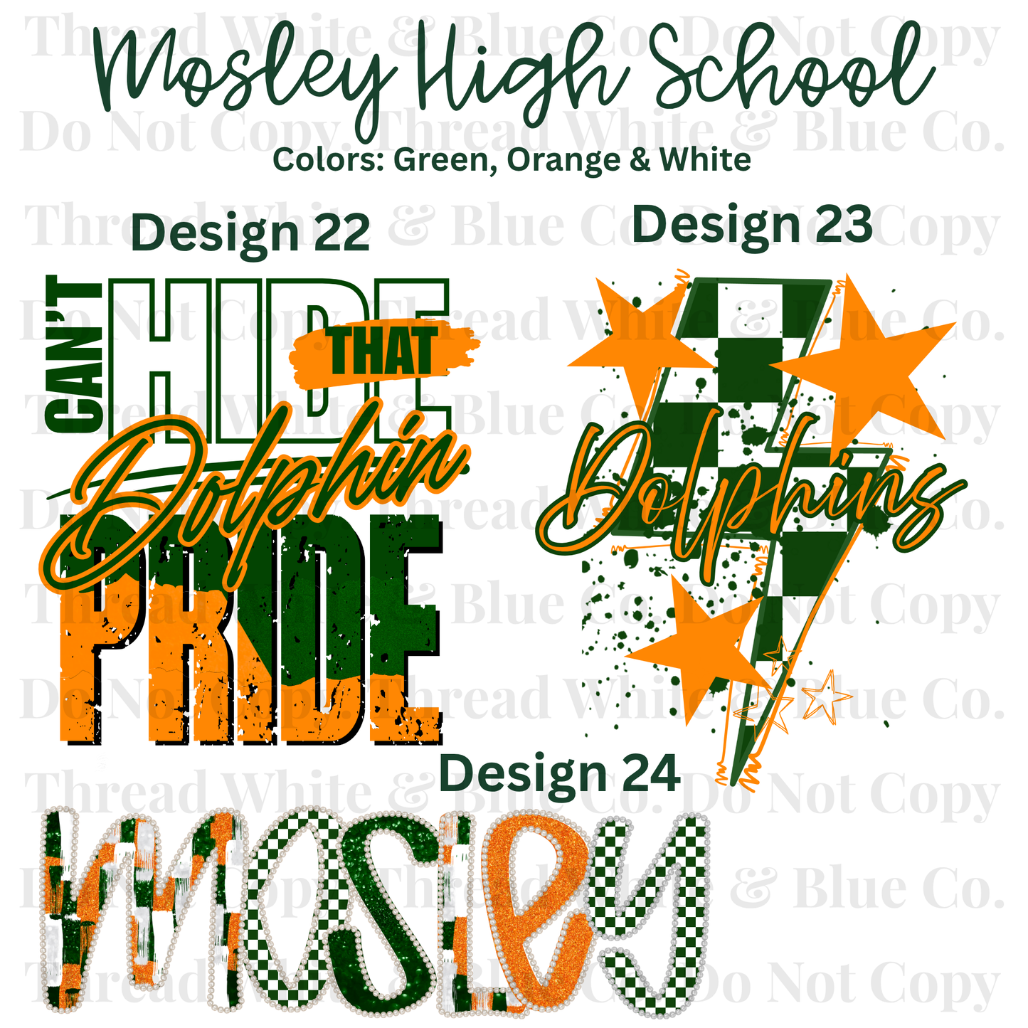 Mosley High School Tees
