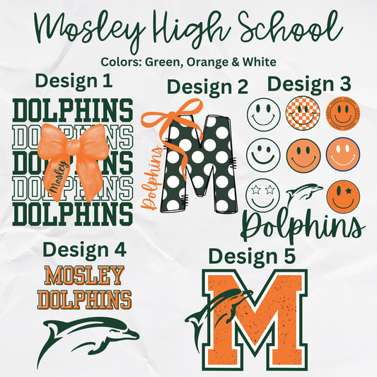 Mosley High School Dri-Fit Tees