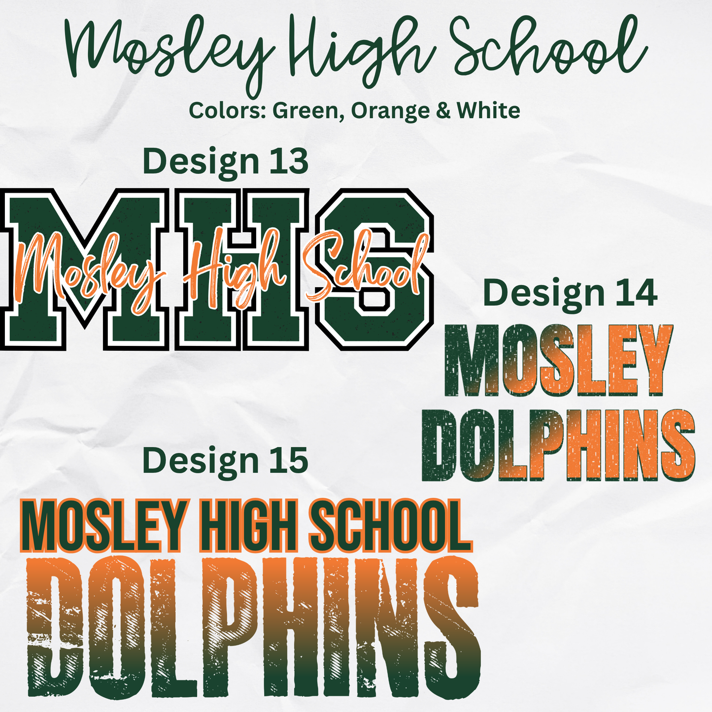 Mosley High School Tees
