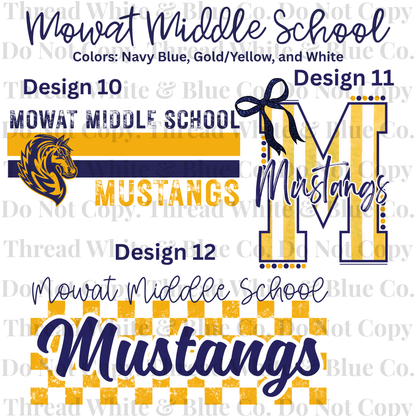 Mowat Middle School Tees