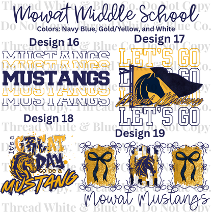 Mowat Middle School Tees