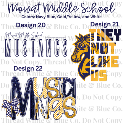 Mowat Middle School Tees