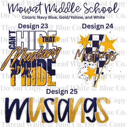 Mowat Middle School Tees