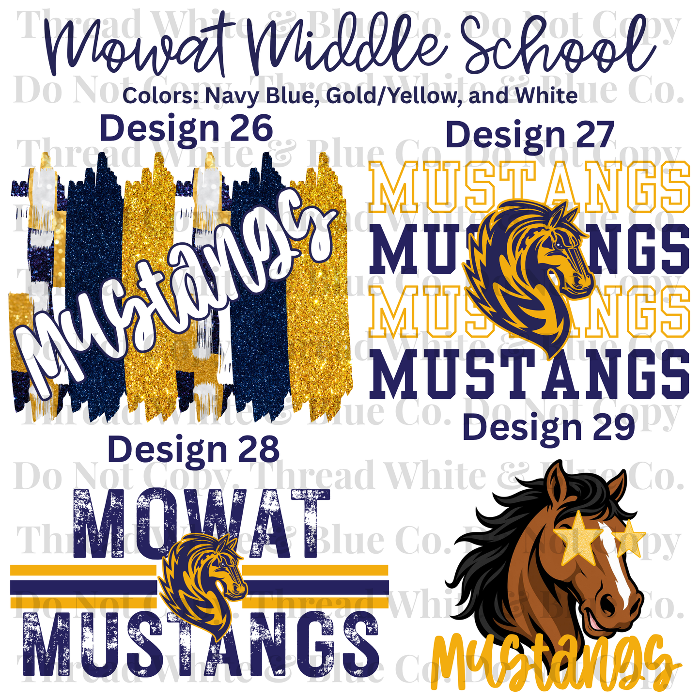 Mowat Middle School Tees