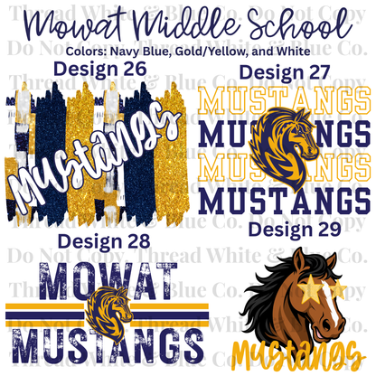 Mowat Middle School Tees