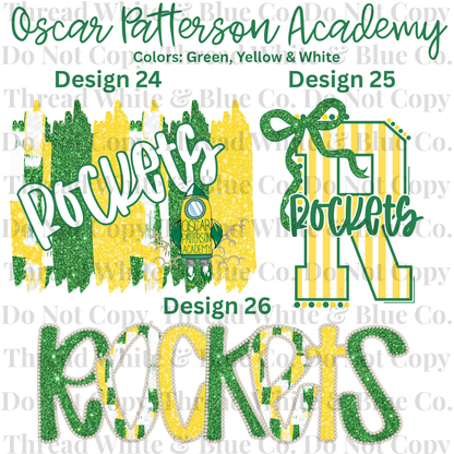 Oscar Patterson Academy Dri-Fit Tees