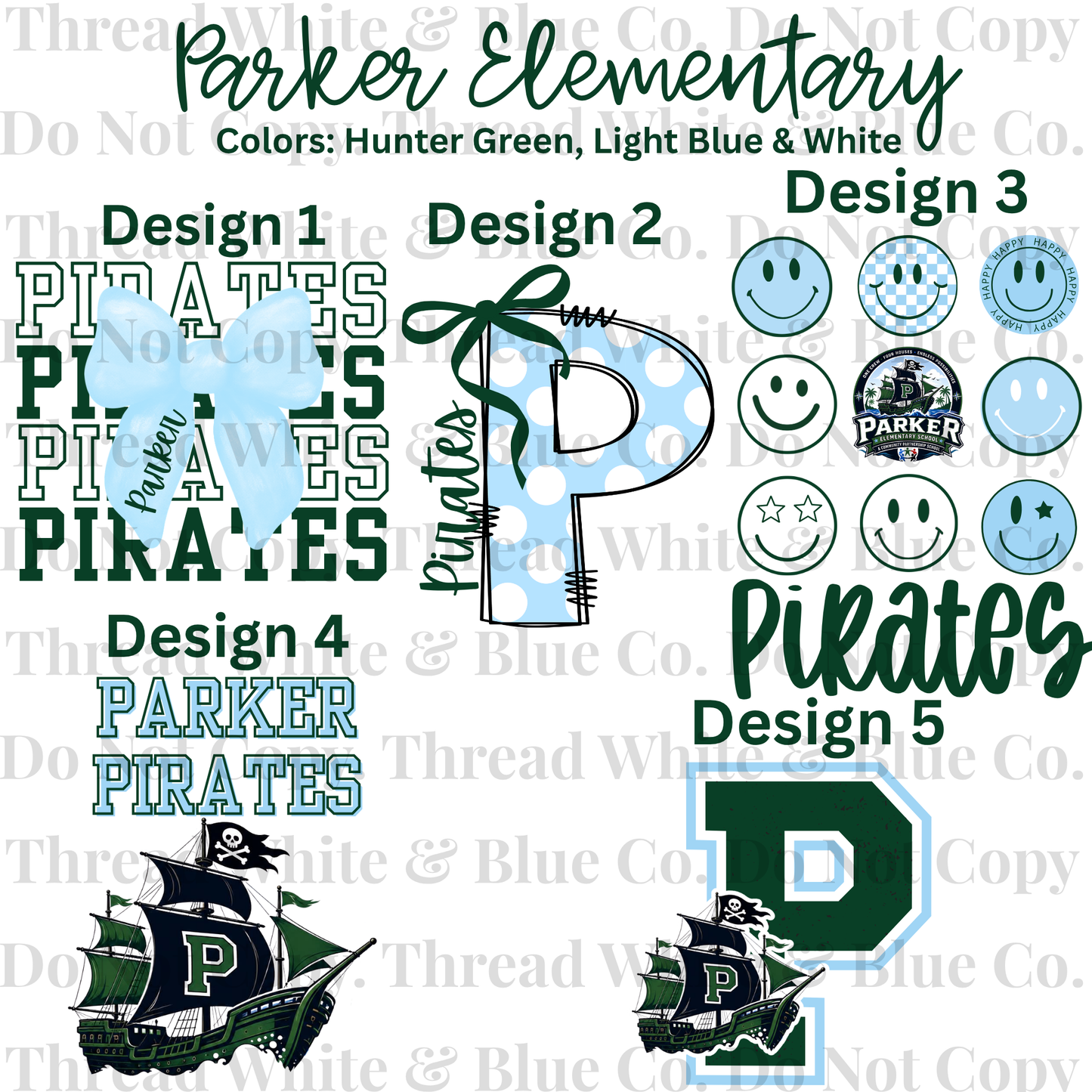 Parker Elementary School Tees